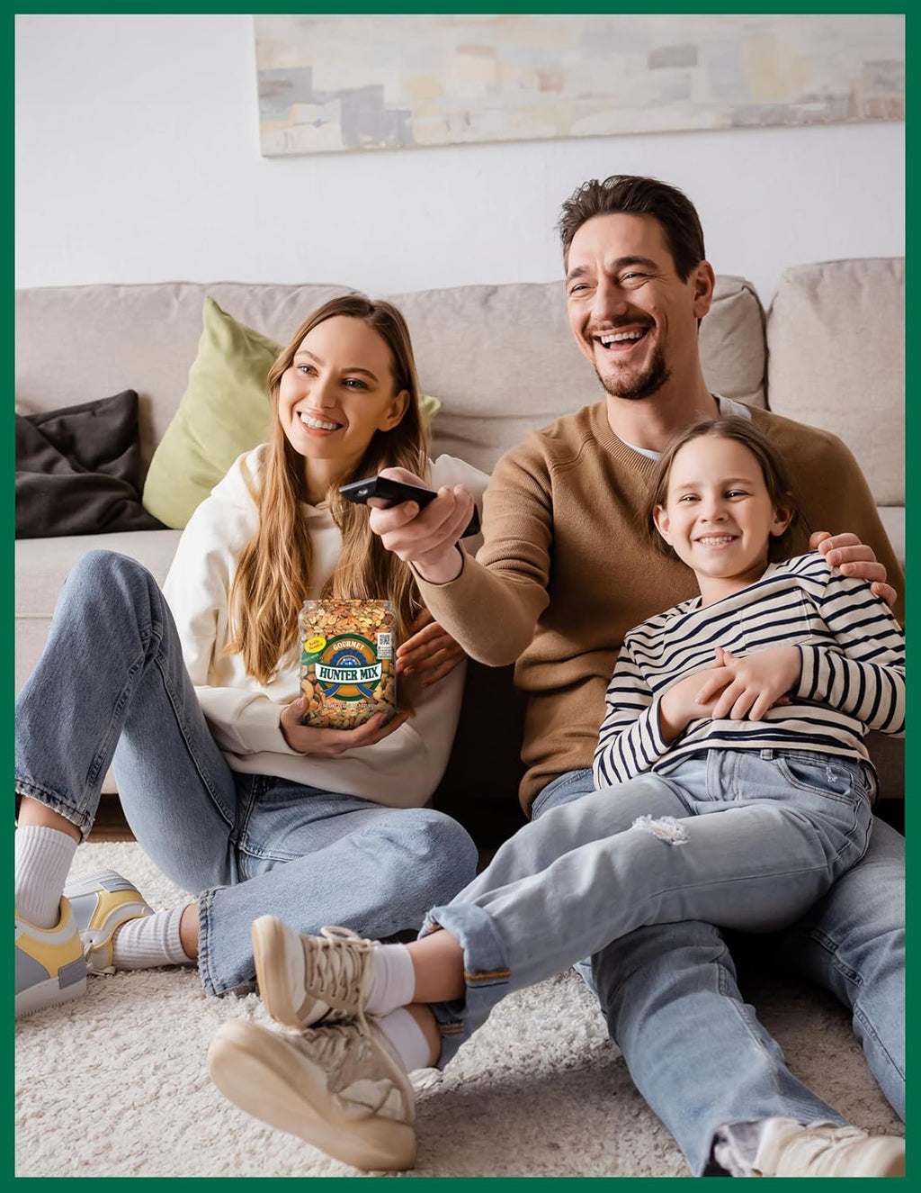 Southern Style Nuts Gourmet Hunter Bulk Trail Mix, 23 oz (Pack of 1), Sesame Sticks, Roasted Peanuts, Sunflower Kernels, Almonds, Cashews & Pepitas, Mixed Nuts, Snacks for Adults & Kids