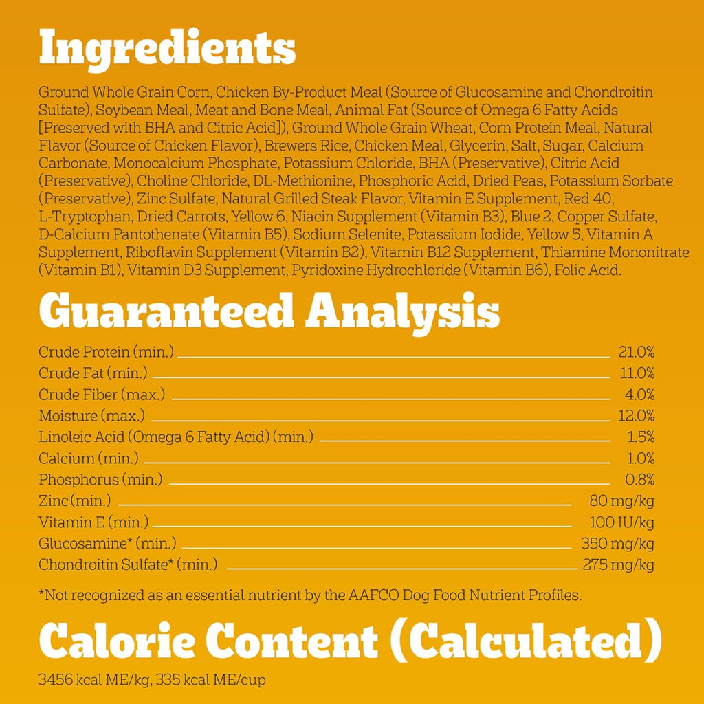 Pedigree with Tender Bites for Small Dogs Adult Dry Dog Food, Chicken and Steak Flavor, 3.5 lb. Bag