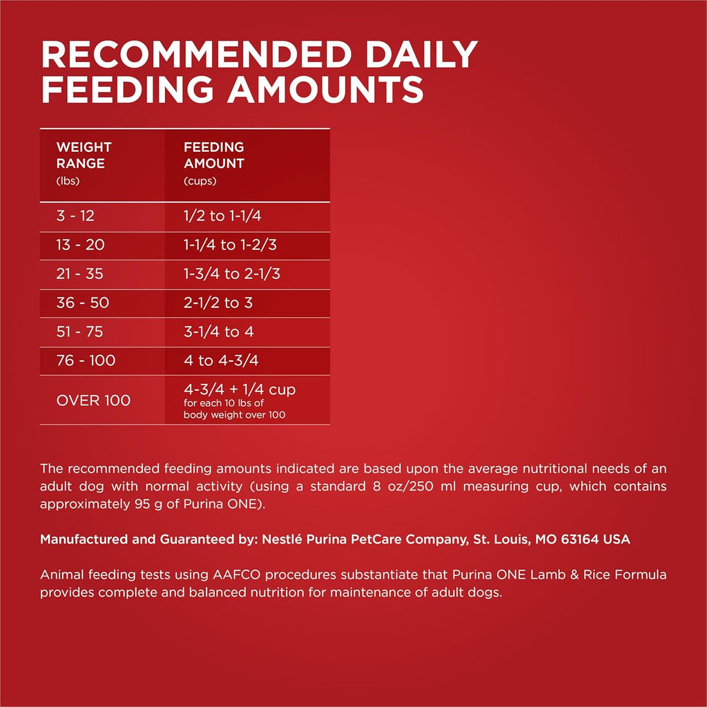 Purina One - Premium Lamb & Rice Dog Food™