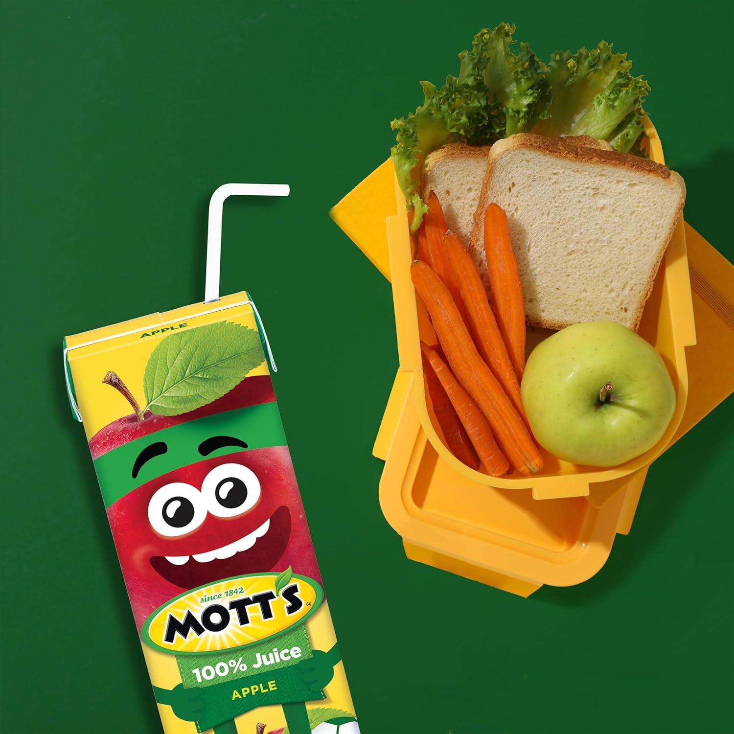 Mott's 100% Original Apple Juice, 6.75 Fl Oz Boxes, 32 Count (4 Packs Of 8), 2 Servings Of Fruit, 100% Fruit Juice, Gluten-free, Caffeine-free, Kosher, Contains No Artificial Colors Or Sweeteners
