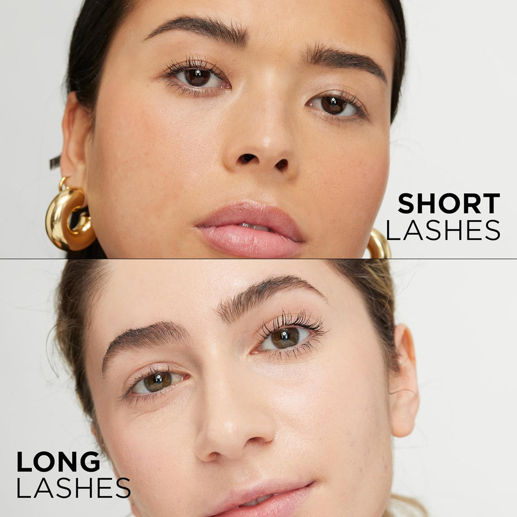 L'Oreal Paris Makeup Telescopic Original Lengthening, Lash Separating Mascara with Dual Precision Brush, Washable, Blackest Black, 0.27 Fl Oz., 1 Count