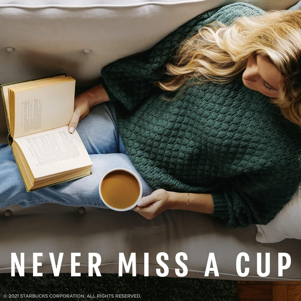 Starbucks K-Cup Coffee Pods, Dark Roast Coffee, French Roast for Keurig Brewers, 100% Arabica, 4 boxes (96 pods total)