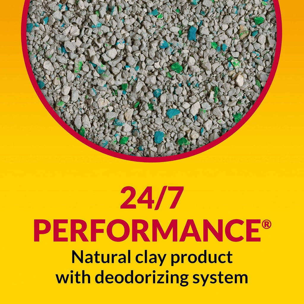 Purina Tidy Cats Non Clumping Cat Litter, 24/7 Performance Multi Cat Litter Odor Control Formula - 20 lb. Bag