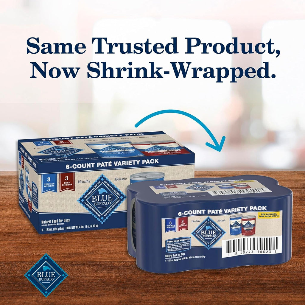 Blue Buffalo - Premium Natural Dog Food Variety Pack™