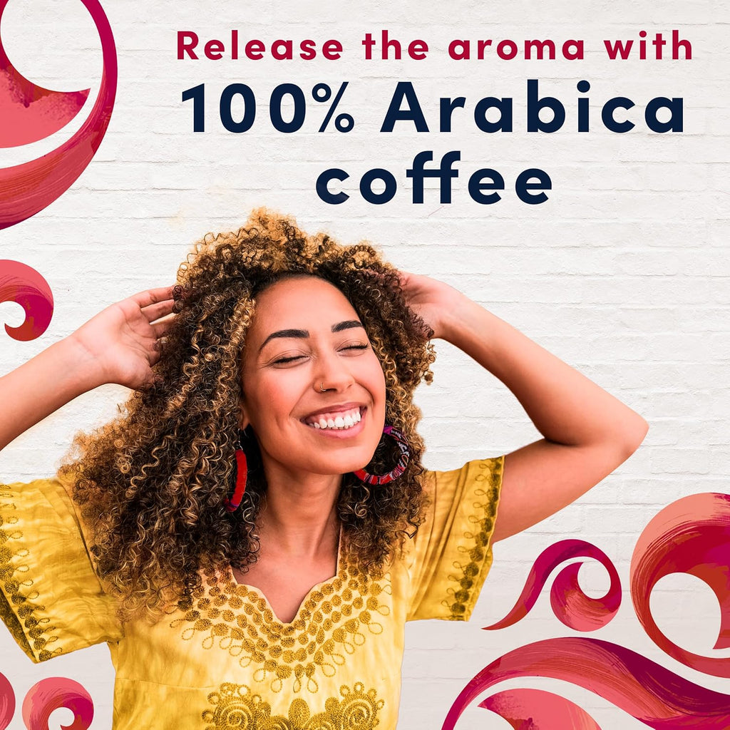 Gevalia Frothy 2-Step Artificially Flavored Cappuccino Espresso Style K‐Cup Coffee Pods & Froth Packets Kit, 6 ct. Box